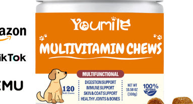 "Multifunctional Pet Vitamins – Boost Your Dog’s Health with Essential Nutrients!"